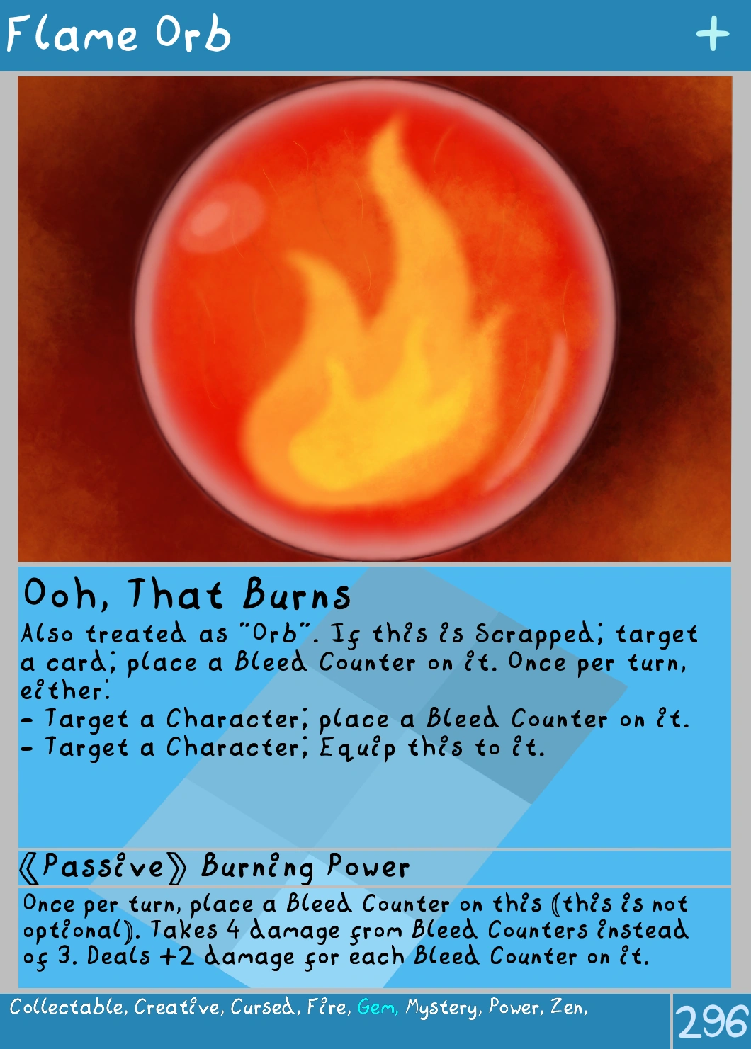 296 Flame Orb TheYukiverse Wiki Fandom