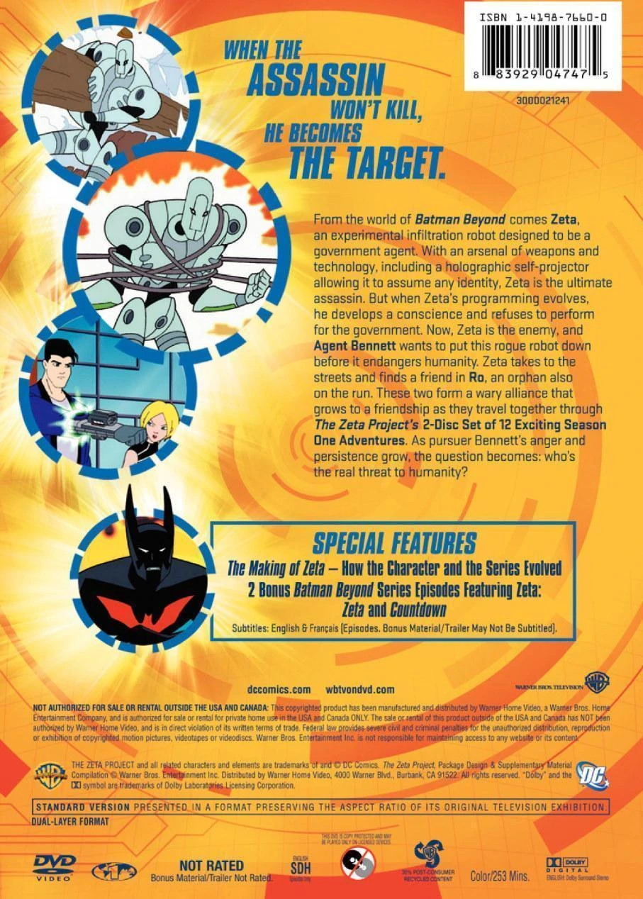 The Zeta Project: Season One | The Zeta Project Wiki | Fandom