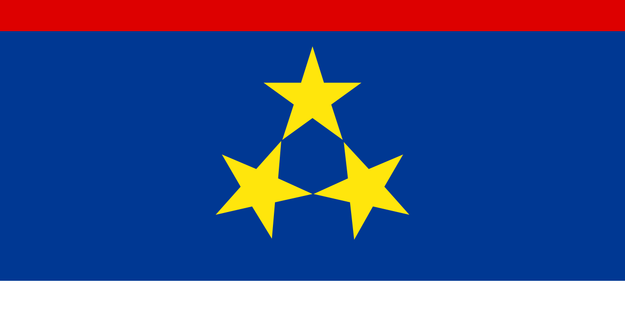 Bandeira de vojvodina província autónoma da república da sérvia bandeiras,  país 90*150cm, 100% poliéster, bandeiras e bandeiras