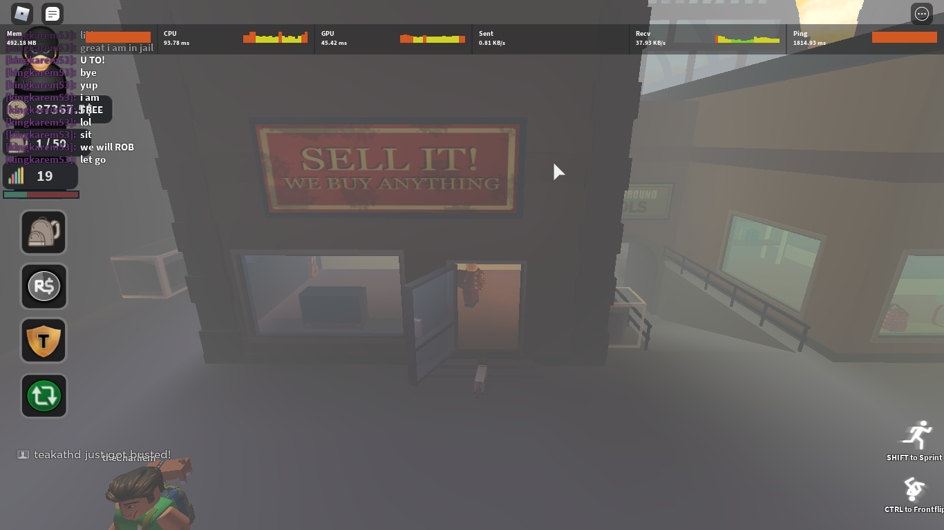 Sell It Thief Life Simulator Roblox Wiki Fandom - life simulator in roblox