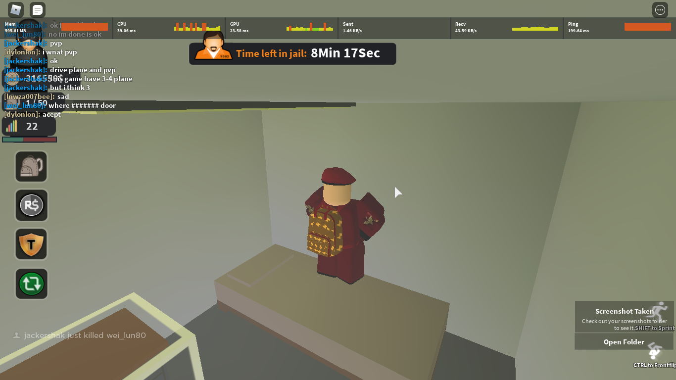 Prison Thief Life Simulator Roblox Wiki Fandom - how to run in prison escape simulator roblox