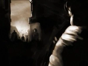 I snuck up on him and made a grab.