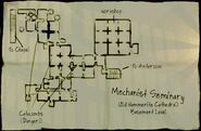 T2 M6 map PAGE005.jpg (58 KB) Eastport Mechanist Seminary, basement (catacombs and workshop)