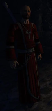 TDS Hammerite Guard in Priest regalia