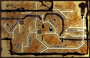 A map of the Sealed Section.