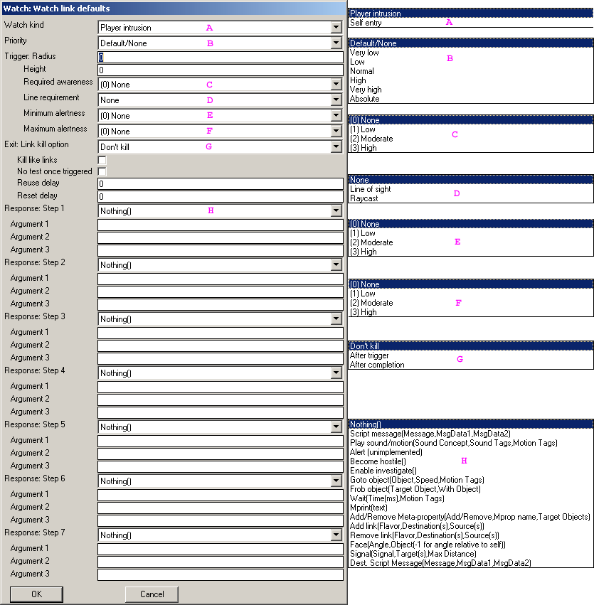 DromEd Properties AI Utility Watch Watch link defaults Thief Wiki Fandom
