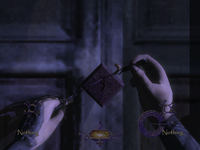 The lock-picking minigame