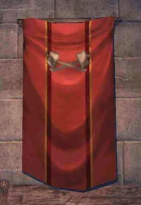 Знамя хаммеритов в Церкви Св. Эдгара