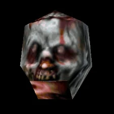 Head of a zombie in Thief Gold. Fun to throw around!