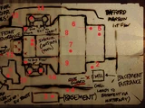 Guide:Keepers Chapel/Thief - The Dark Project/Lord Bafford's Manor Loot Map
