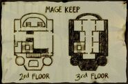 M16 page 3, Mage Towers, 2nd and 3rd floors