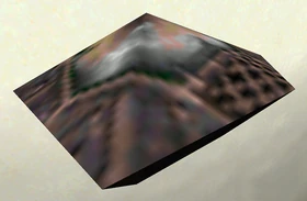 An explosive charge.