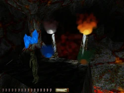 A beast-summoning portal inside the Maw.