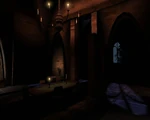 Promotional screenshot of the Nightblade multiplayer map Fortress