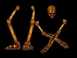 Golden bones set