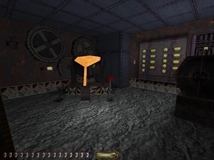 The smelting cauldron in St. Tennor's