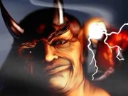 The Eye right after Garrett's eye is placed into it.