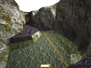 The entrance to the mines.