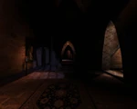 Promotional screenshot of the Nightblade multiplayer map Fortress