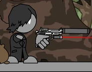 Beretta 92FS with a Suppressor in Thing-Thing Arena 1