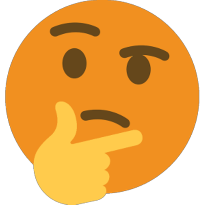 Thinking emoji - Roblox