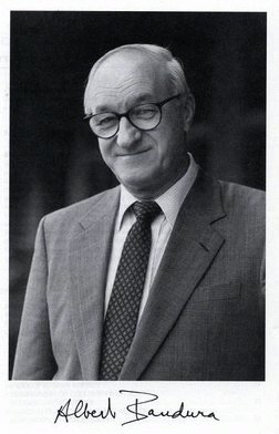 Albert bandura is associated top with