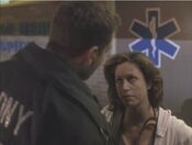 Bobby Caffey (Bobby Cannavale) and ER Nurse (Monica Trombetta) - September 23, 1999