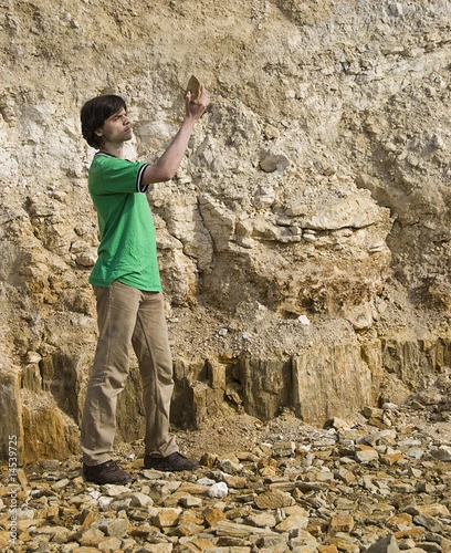 This is Daniel Cook./Gallery/Studying rocks | This is Kids Wiki | Fandom