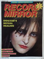 1982-12-18 RM 1 cover Siouxsie