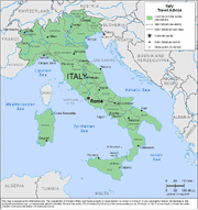 Italy map