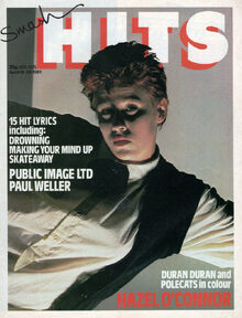 1981-04-15 Smash Hits 1 cover Hazel O'Connor