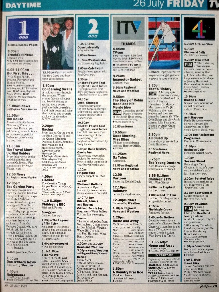 1991 EVENTS POP CULTURE visual data 7