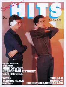 Smash Hits March 19, 1981 cover