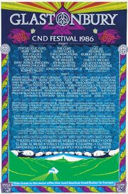 1986-06-27 Glastonbury poster