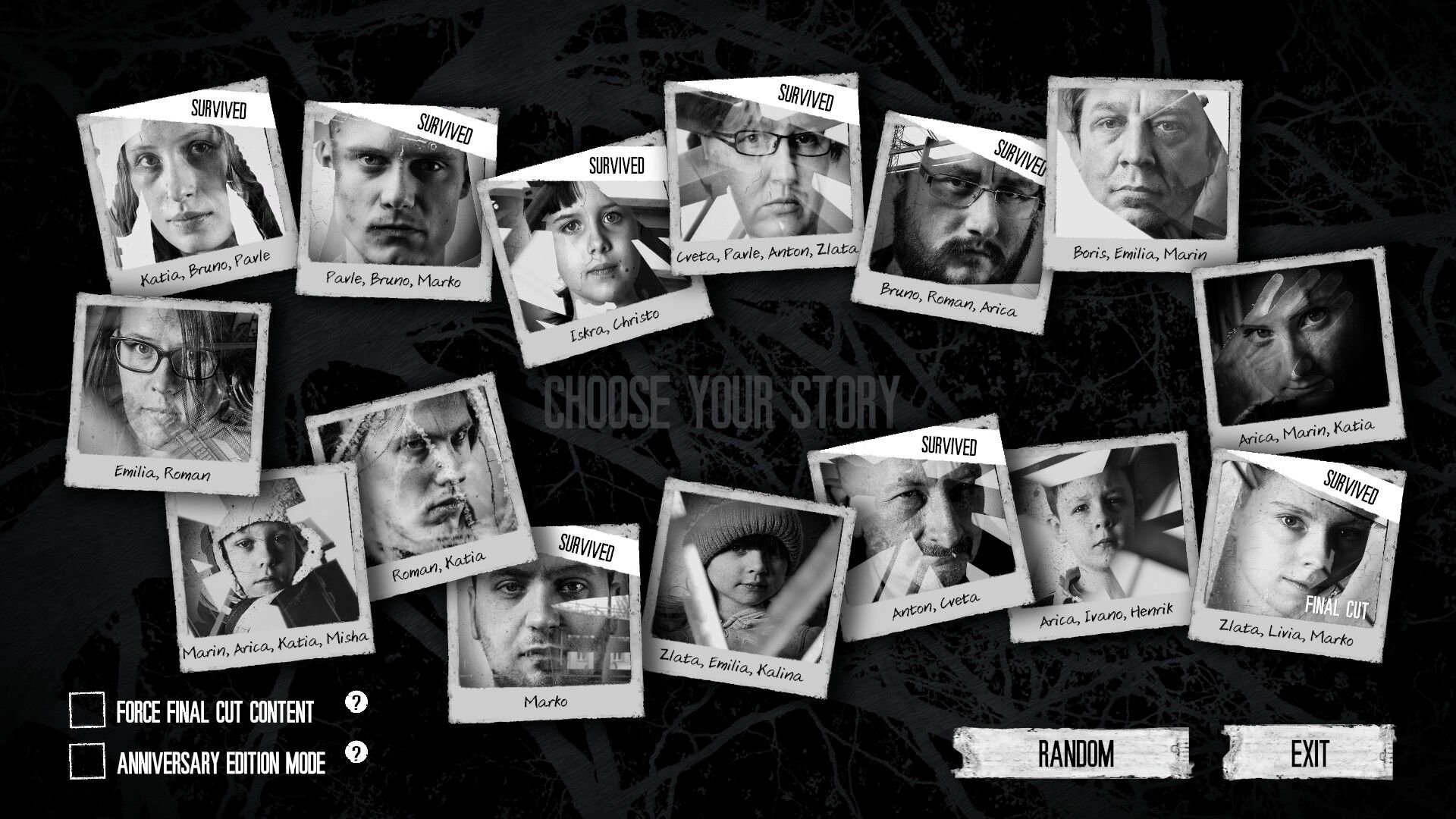 Group of Characters | This War of Mine Wiki | Fandom