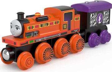 Wooden nia train hotsell