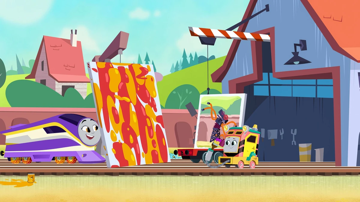 Art Engines Go! | Thomas & Friends: All Engines Go Wiki | Fandom
