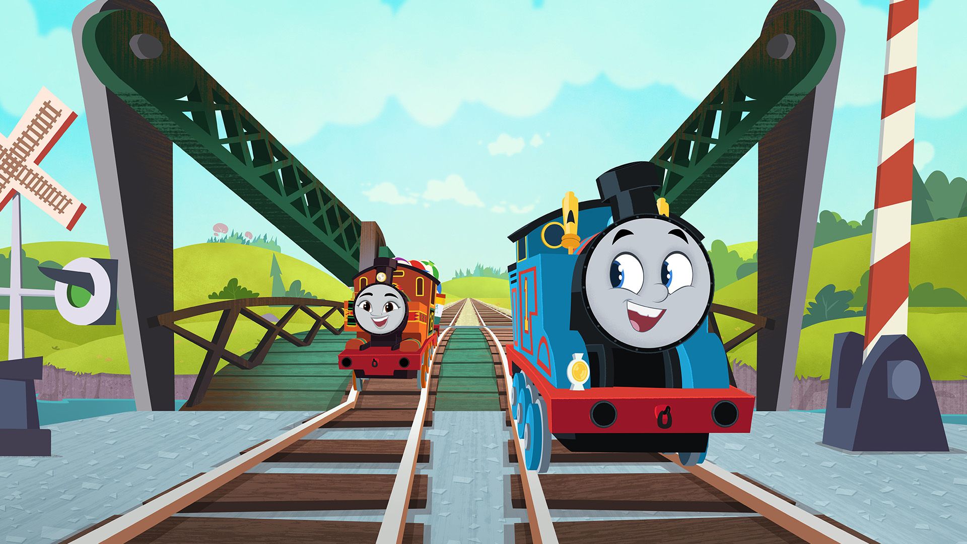 Thomas and Friends: All Engines Go! Colour  Thomas and Friends: All  Engines Go! - ABC Kids