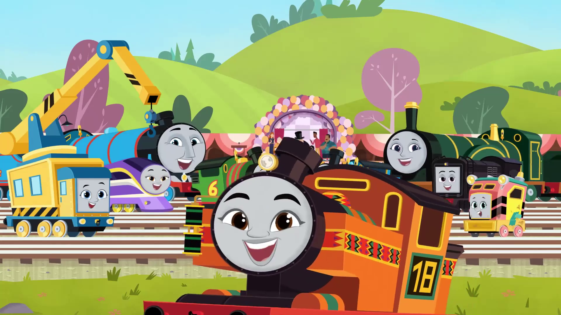 Shomoy James Mitchell, Thomas & Friends: All Engines Go Wiki