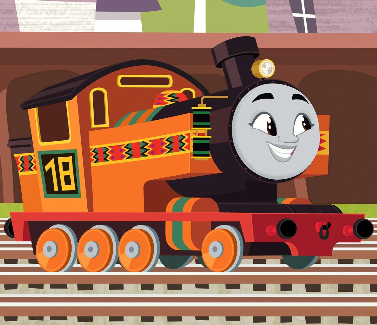 Percy scared face - Thomas And Friends - Magnet