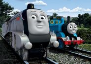 Promotional CGI Image of Thomas and Spencer