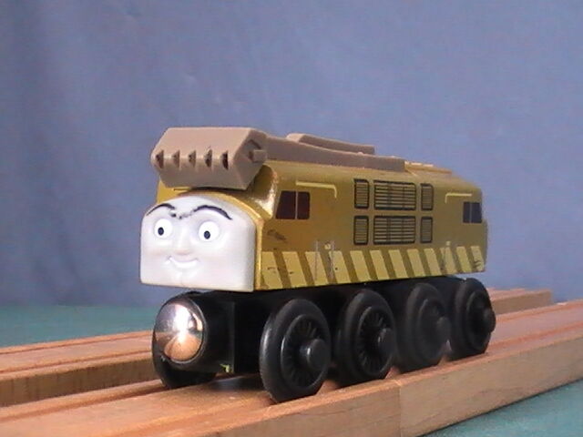 Thomas wooden deals railway diesel 10