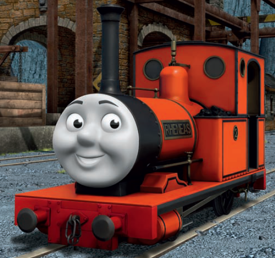 Thomas & Friends Rheneas Skarloey James The Red Engine PNG - Free