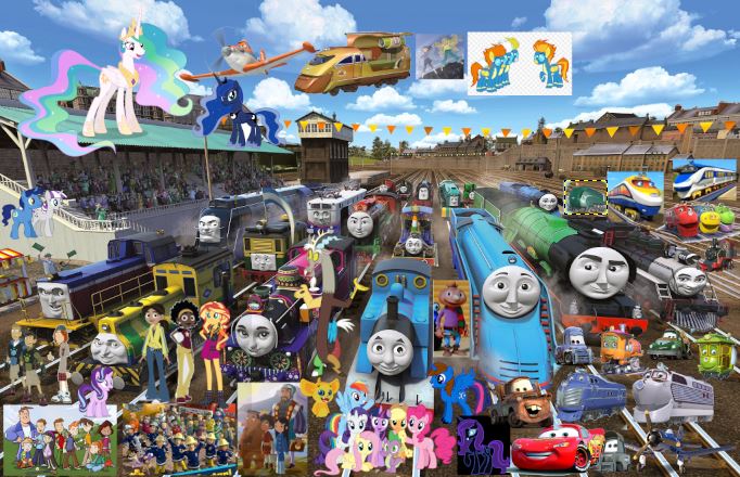 Thomas and friends the great sale race characters