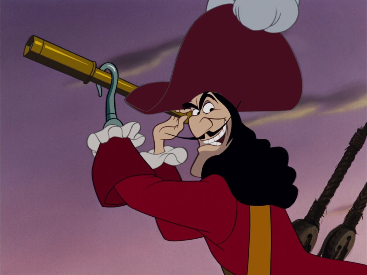 Captain Hook Pirate Ladies - Disney - Snog The Frog