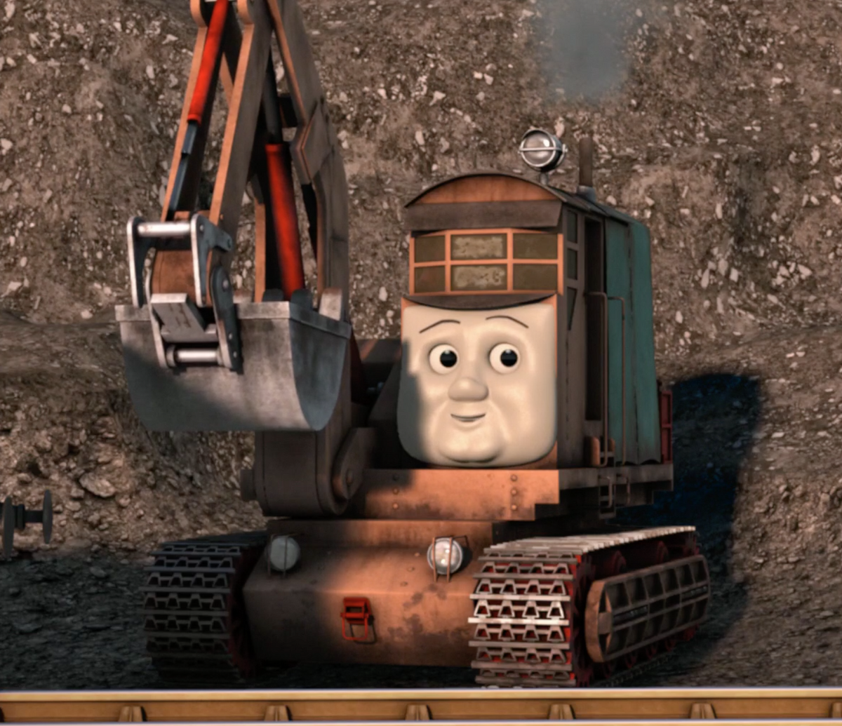 Е таке. Thomas and friends Oliver the Excavator.