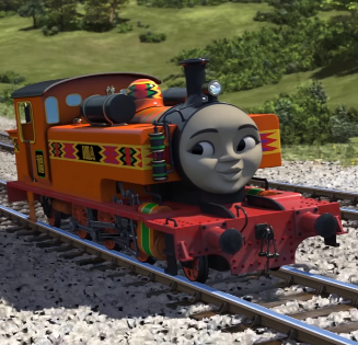 Thomas e Seus Amigos, Uma Locomotiva de Muitas Cores (Sodor) e mais!