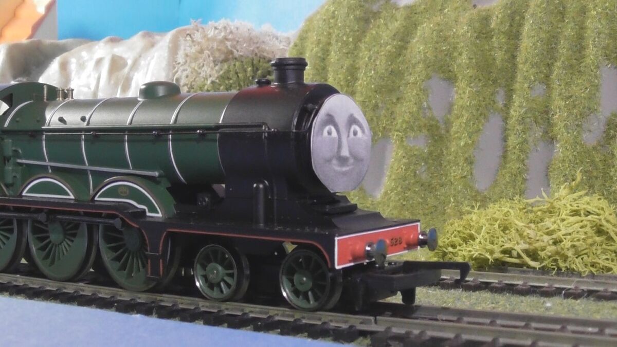 【トーマス】Alfred Sargent 　サイドストラップ　8.5 Thomas & Friends きかんしゃトーマス 】N gauge SAM (Improved