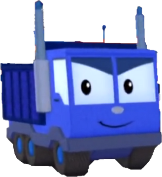 Blue dump truck toy deals