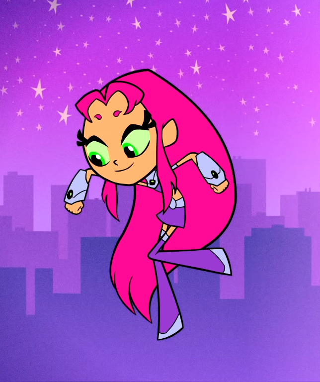 teen titans starfire wallpaper